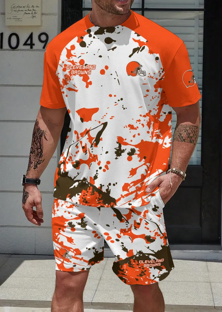 Cleveland Browns Limited Edition Top And Shorts Two-Piece Suits