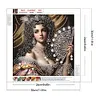 Lady beauty - peinture diamant de forme sp&eacute;ciale - 30*30cm