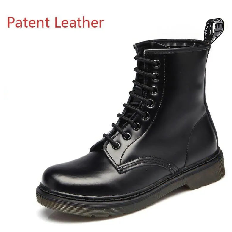 2021 Boots Women Genuine Leather Shoes For Winter Boots Shoes Woman Casual Autumn Genuine Leather Botas Mujer Female Ankle Boots