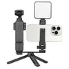 Portable Swivel Phone Holder Clip for DJI Osmo Pocket 3 Fill Light Tripod Clip