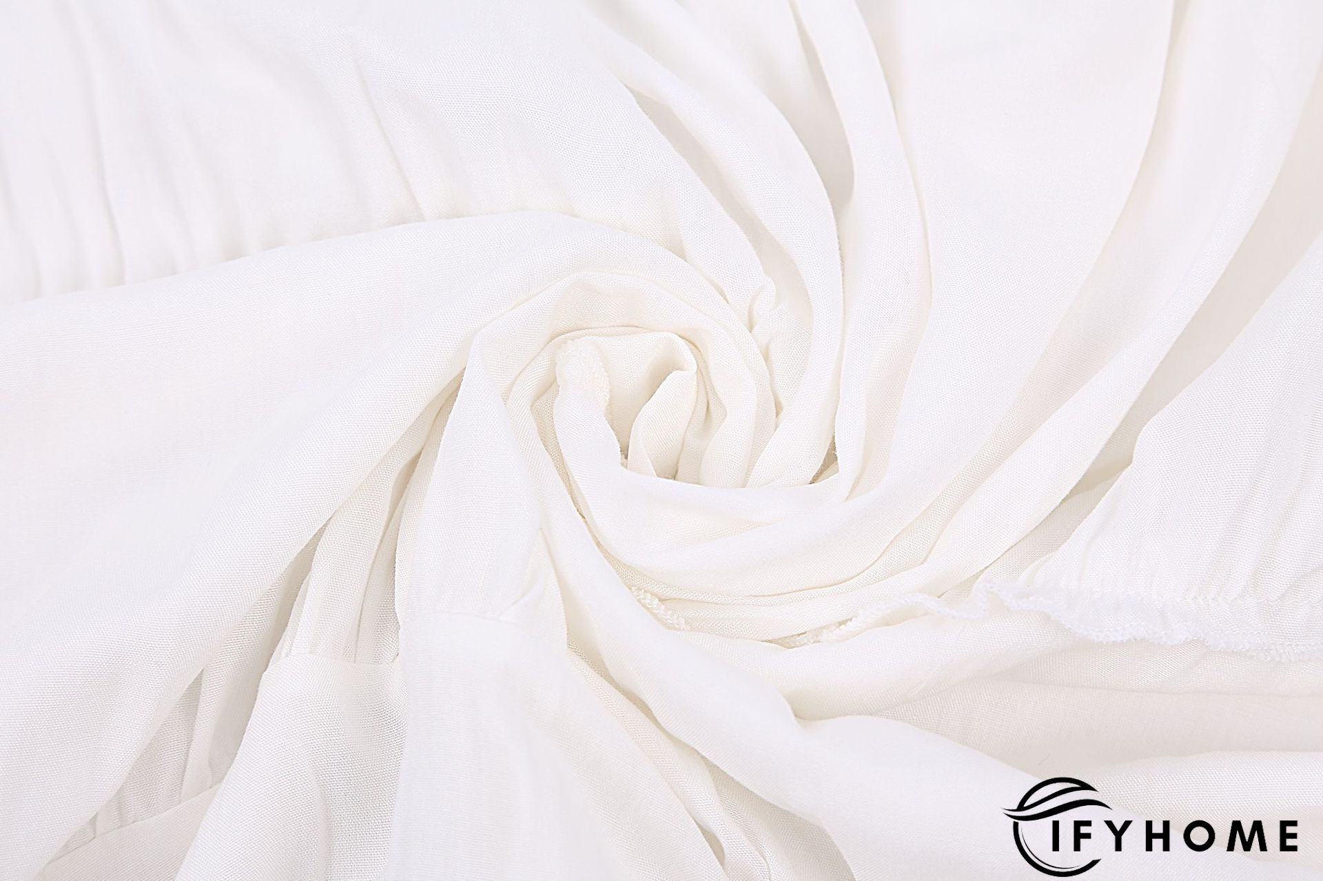 3/4 Sleeve Solid Cotton-Blend Crew Neck Tunic Top | IFYHOME