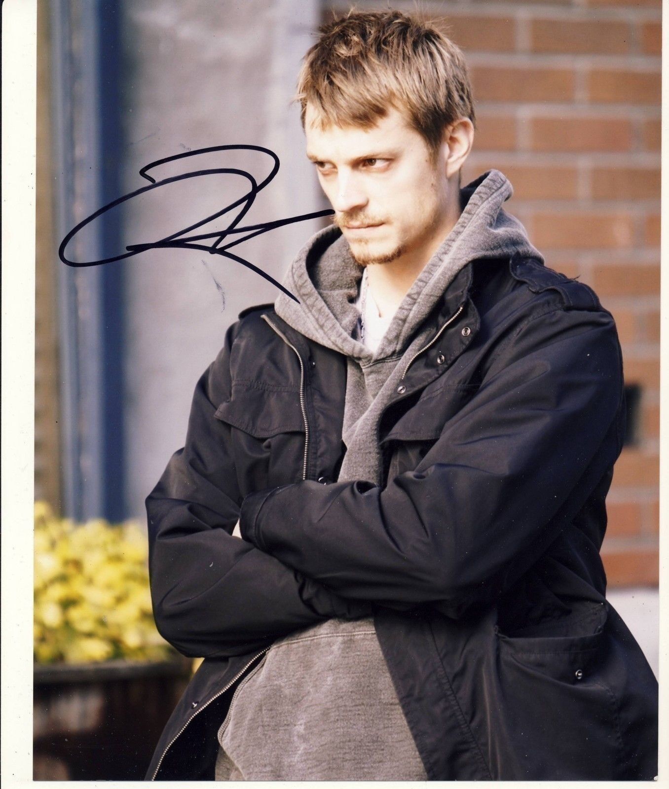 Joel Kinnaman Autograph THE KILLING Signed 10x8 Photo Poster painting AFTAL [4750]