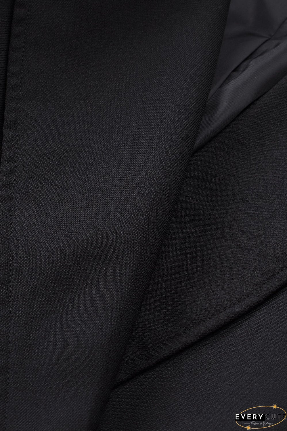 Solid Color Long Sleeve Blazer