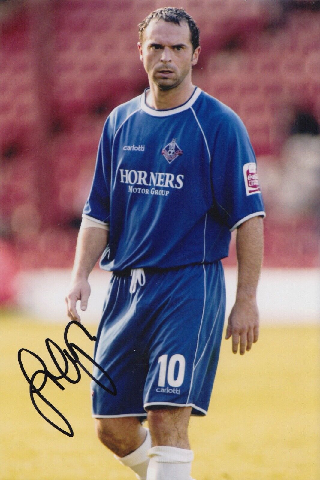 John Eyre Hand Signed 9x6 Photo Poster painting - Oldham Athletic - Football Autograph.