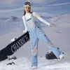 Women's High-performance Color-blocked Snow Salopettes by Inlyline