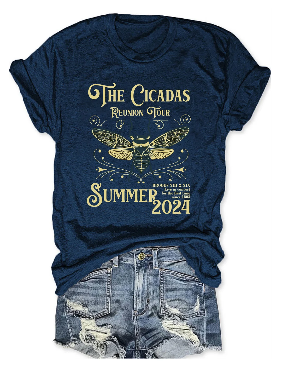 The Cicadas Reunion Tour Summer 2024 T-shirt