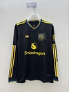 2025/2026 Long Sleeve Manchester United Third Away Football Shirt 1:1 Thai Quality