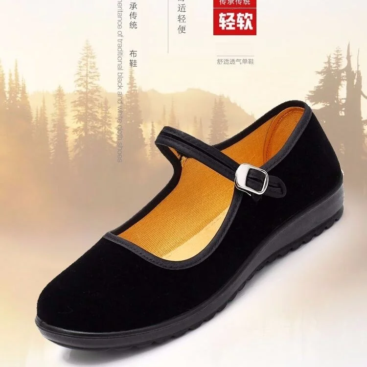Shoes for Women Women&#39;s Shoes Cloth Shoes Flat Antiskid Zapatillas Mujer Chaussure Femme