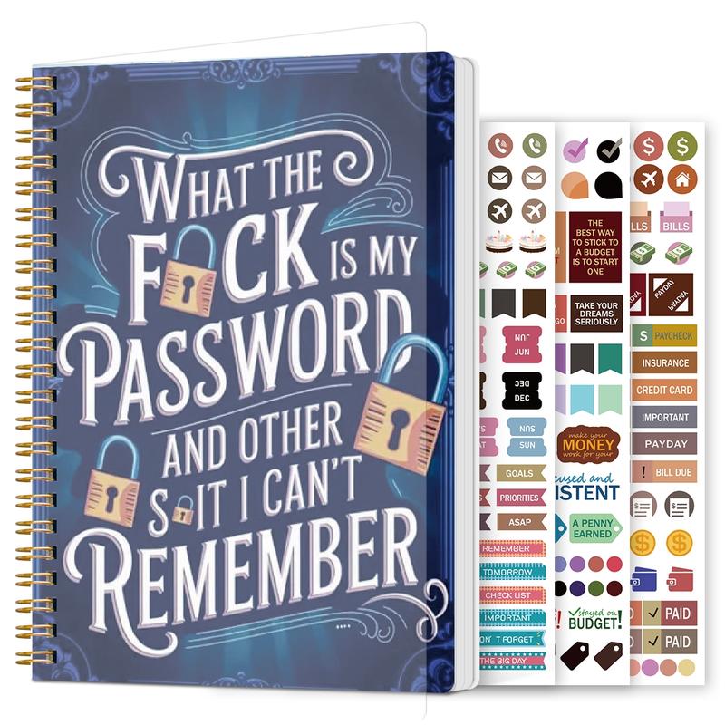 1pc Simple Password Book, Minimalist Advanced Address Password Manager With Website Password Quick Access Username And Password Storage Perfect For Home Office Internet Computer Logins, Great Holiday Gifts 1pc Simple Password Book, Minimalist Advanced Address Password Manager With Website Password Quick Access Username And Password Storage Perfect For Home Office Internet Computer Logins, Great Holiday Gifts