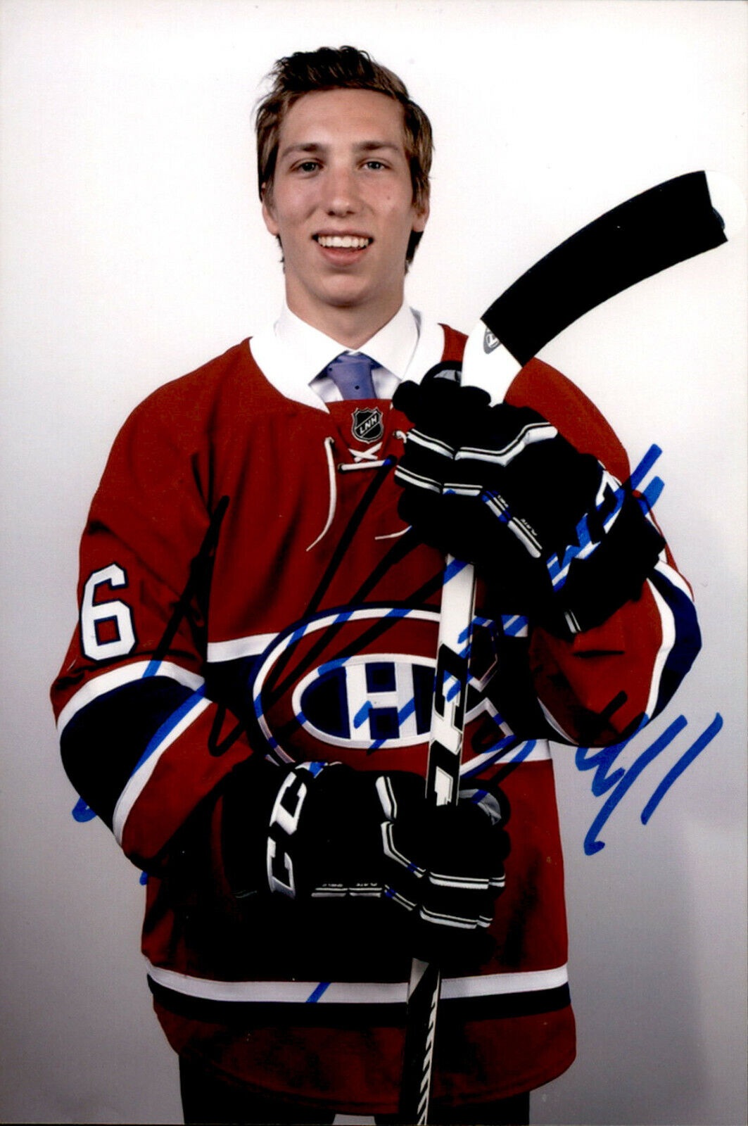 William Bitten SIGNED autographed 4x6 Photo Poster painting MONTREAL CANADIENS