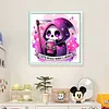 Halloween Drinking Death-11CT Stamped Cross Stitch 40*40cm/15.75*15.75in
