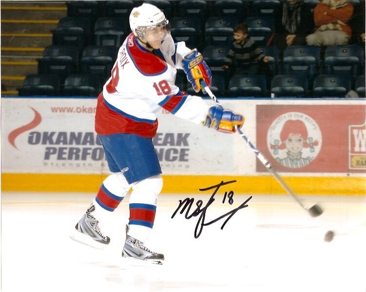 Edmonton Oil Kings Michael St Croix Autographed Signed 8x10 Photo Poster painting COA TWO