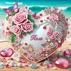 Diamond Painting-DIY Crystal Rhinestone Seaside Heart