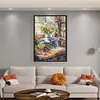 Landscape-11CT Stamped Cross Stitch 40*60cm/15.75*23.62in  tapestrymarket