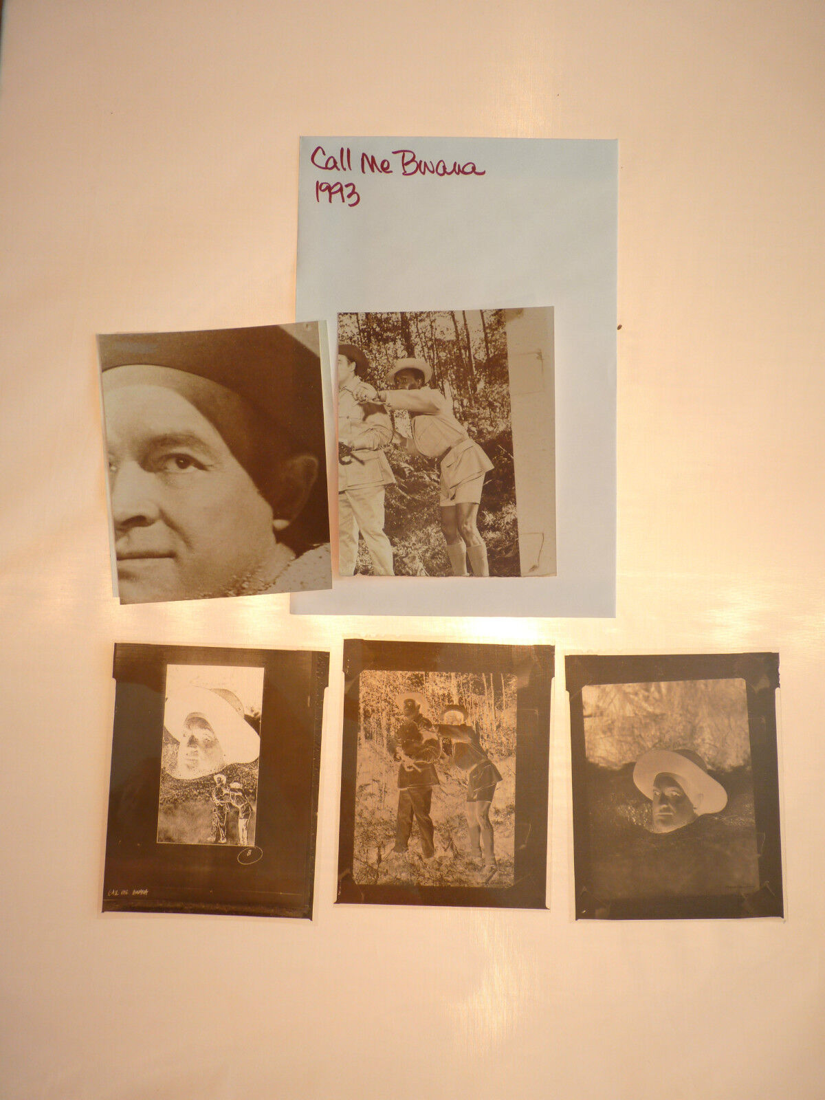 Call Me Bwana Movie Bob Hope Africa (2) Photo Poster painting (3) Negative Lot