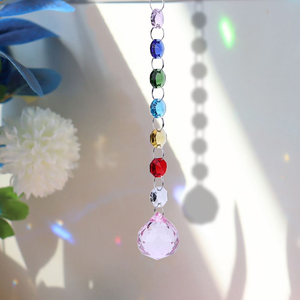 

Crystal Ball (Pink) - Art Crystal Suncatcher, 501 Original