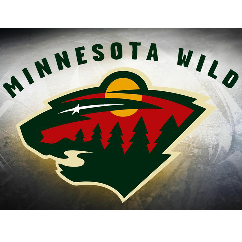 

(Multi-Size) Hockey Minnesota Wild - Round/Square Drill Diamond Painting - 40*30CM, Round diamond 30*40cm, 501 Original