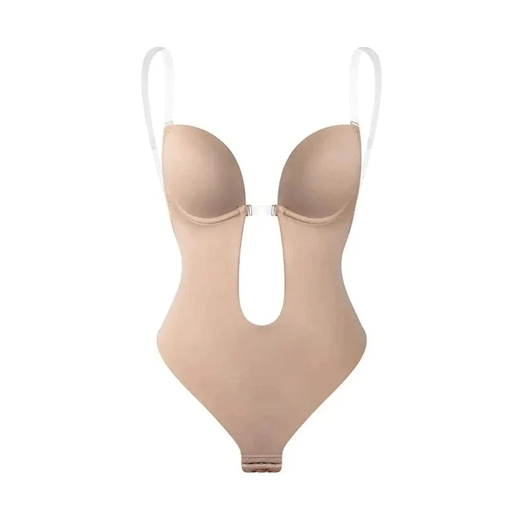 Mocuishle Backless Invisible Bodysuit