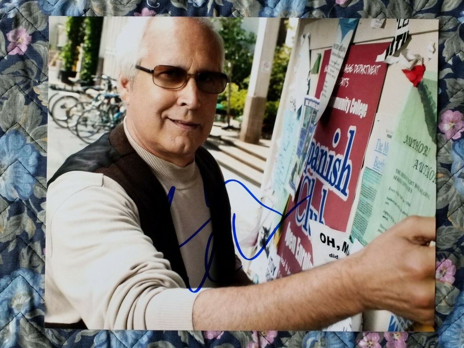 CHEVY CHASE Authentic Signed AUTOGRAPH 8 x 10 Photo Poster painting SNL