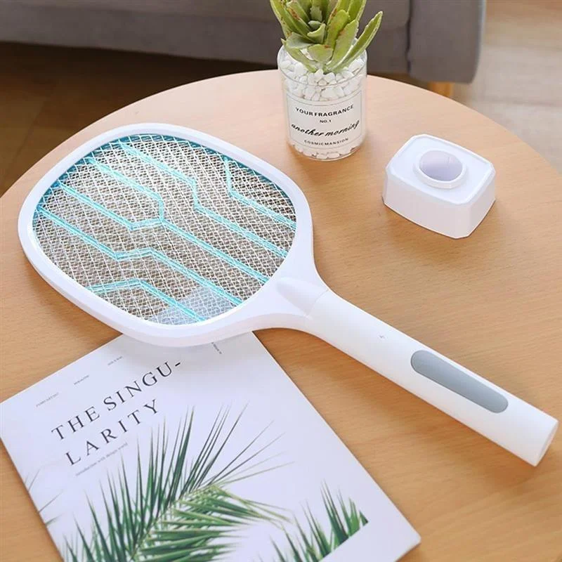 2 In 1 Led Electric Mosquito Swatter : Enjoy A Quiet, Mosquito-free Summer