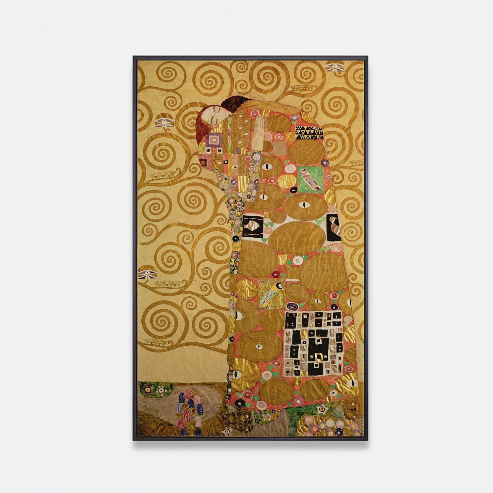 Arabelart Fulfillment Stoclet Frieze by Gustav Klimt - Famous Art Reproduction