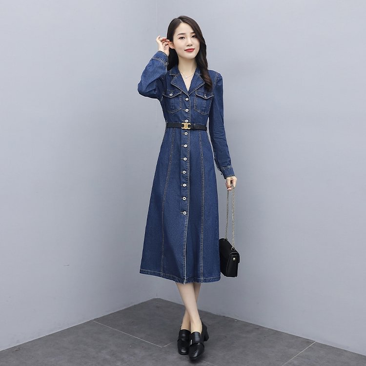 Women's Clergy Attire Vintage Woman Stand Collar Botton Up Long Trenchcoat Plus Size S-2Xl Cross Print Overcoats - Chicaggo