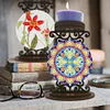 >SALE<DIY Mandala Diamond Painting Candlestick Holder Kit for Home Decor Gift