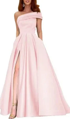 Brownm Brownm Dingy Dress Evening Dress Birthday Party Pony Dress Green High Open Fork Sexy Joint