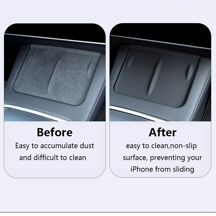 3 In 1 DIY Silicone Pad Fo Tesla,Cente Console Wieless