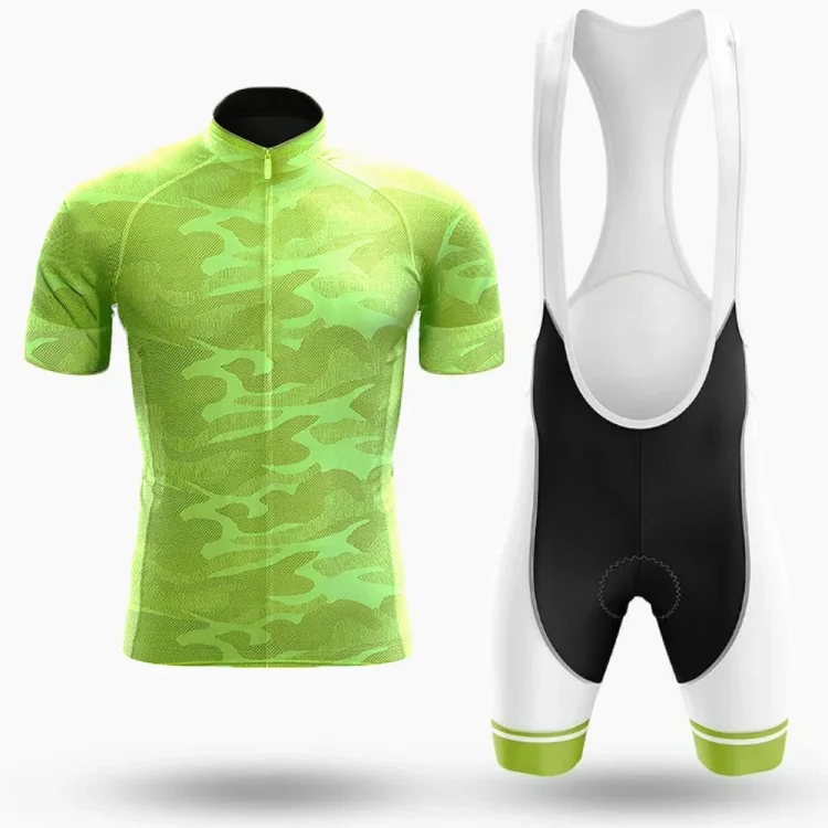 Camo Geometry Men's Short Sleeve Cycling Kit