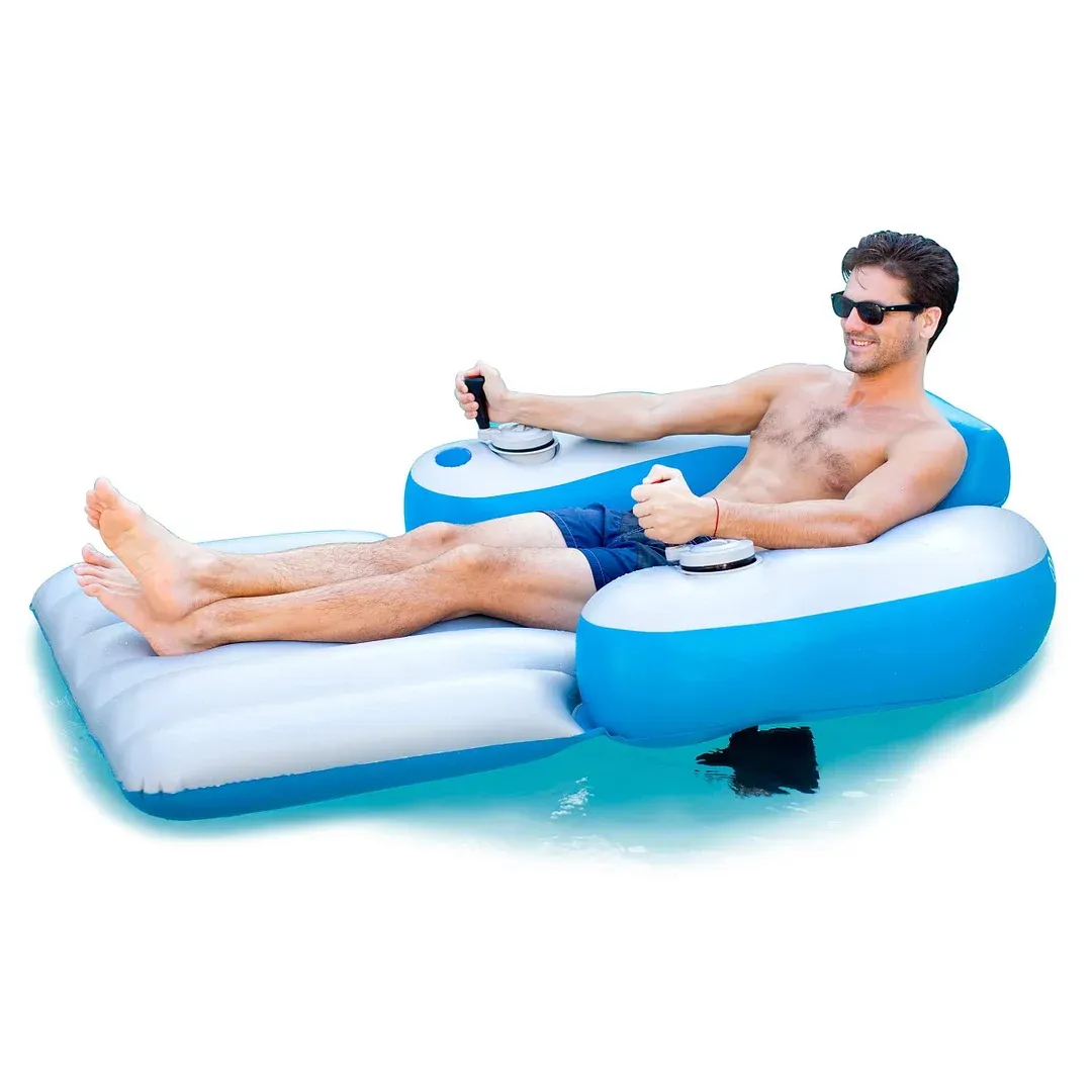 [NEW- 50% OFF 2nd item]Chargeable Motorized Pool Lounger