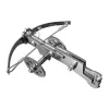 Ancient Crossbow MINI Stainless Steel Slingshot Crafts Adult Collection Ornaments Decompression Shooting Small Model Toy