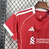 2025-2026 KIDS Liverpool FC Home Football Shirt 1:1 Thai Quality