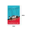 Voiture - Panneaux en &eacute;tain m&eacute;tallique(30*40cm)