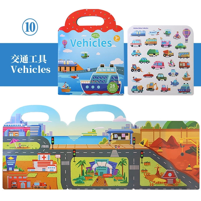 Learning Toys Toddler(3-6years) Animal Paper Toys