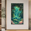 Diamond Painting-DIY Full Round Drill Lotus(70*40 CM)