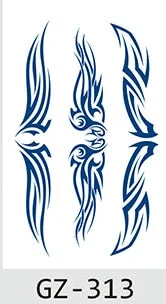 Temporary Tattoos Stickers Geometry Flower Snake Scorpion Juice Ink Lasting Waterproof Arm Chest Waist Hip Realistic Fake Tatoo