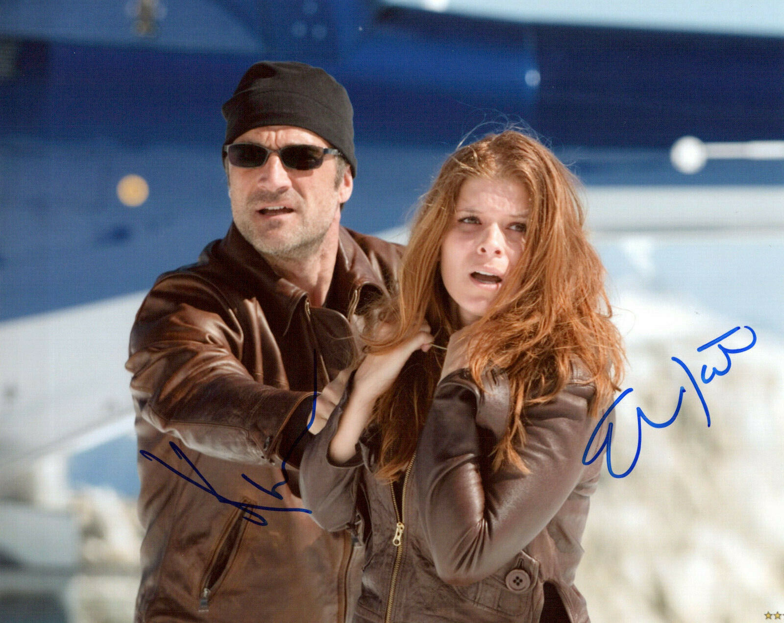 Shooter autographed Photo Poster painting signed 8x10 #2 Elias Koteas Kate Mara