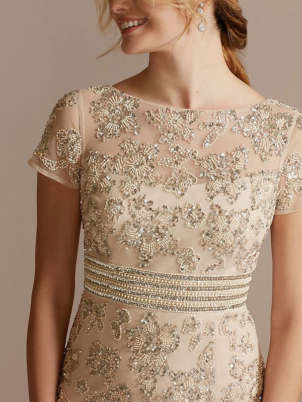 latest style for dinner gown