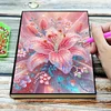 DIY Flowers A5 Special Shaped 50 Pages Diamond Painting Notebook