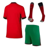Portugal Home Kids Soccer Jerseys Full Kit EURO 2024