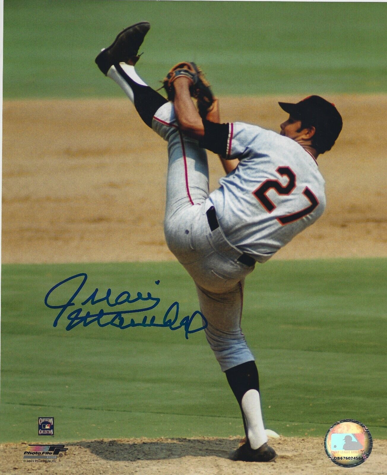 Signed 8x10 JUAN MARICHAL HOF San Francisco Giants Autographed Photo Poster painting - COA