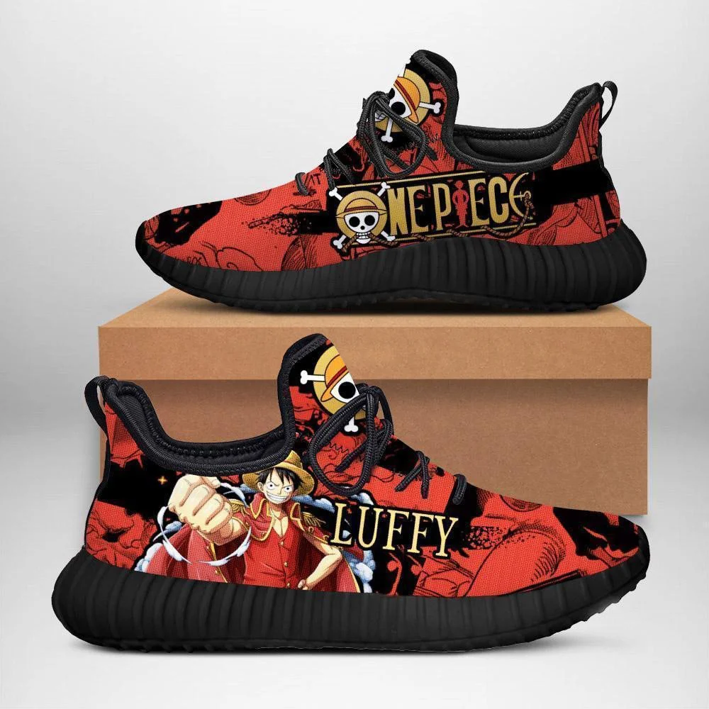 Luffy Reze Shoes One Piece Anime Shoes Fan Gift Idea TT04