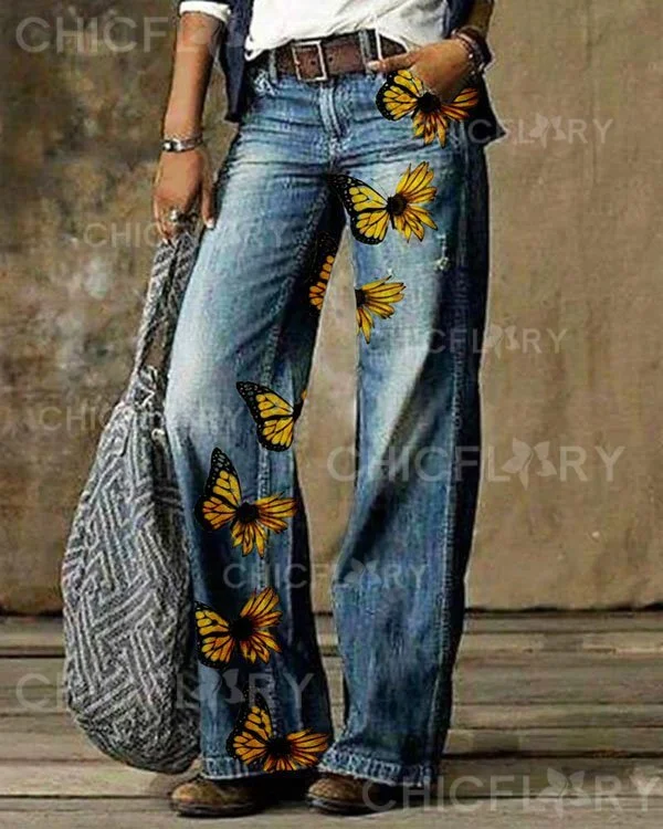 Flying Butterfly Pants