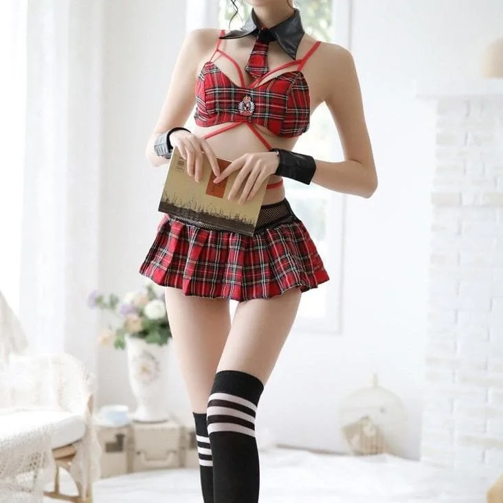 Lolita Student Uniform Lingerie Babydoll Lace Miniskirt SP181