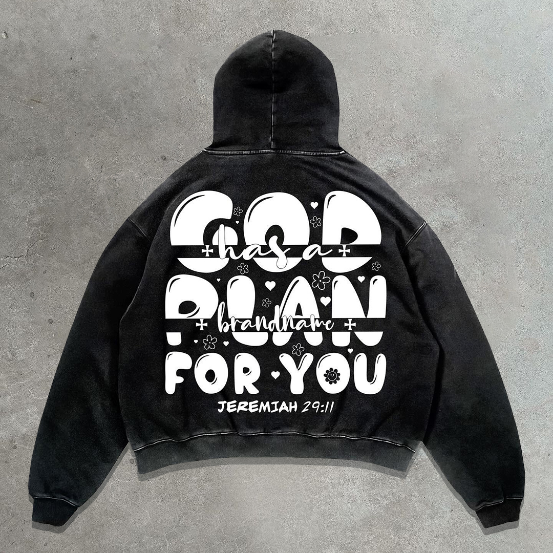 God's Plan Casual Hoodie