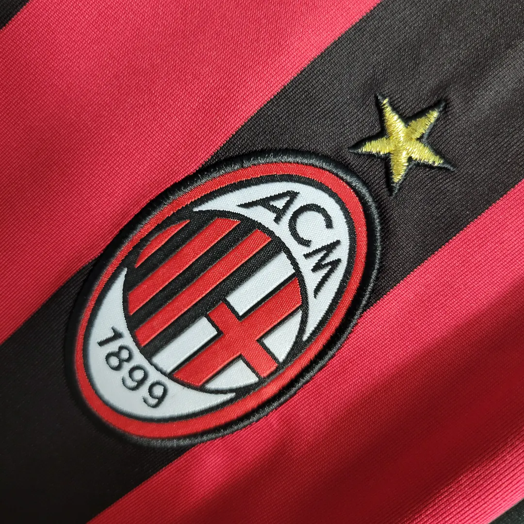 Retro 2009-2010 AC Milan Home Football Shirt Thai Quality