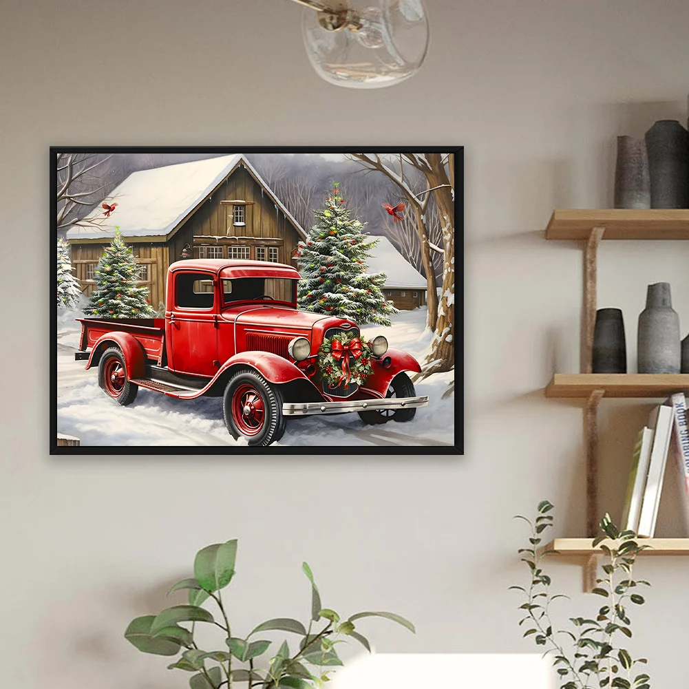 Diamond Painting - Full Round Drill - Car(Canvas|40*30cm)