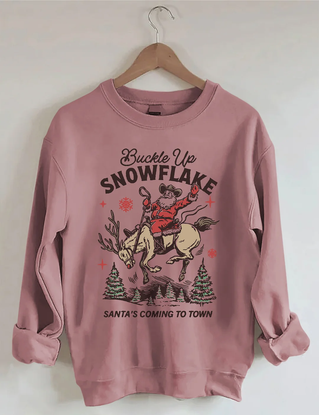 Santa's Coming To Town Sweatshirt