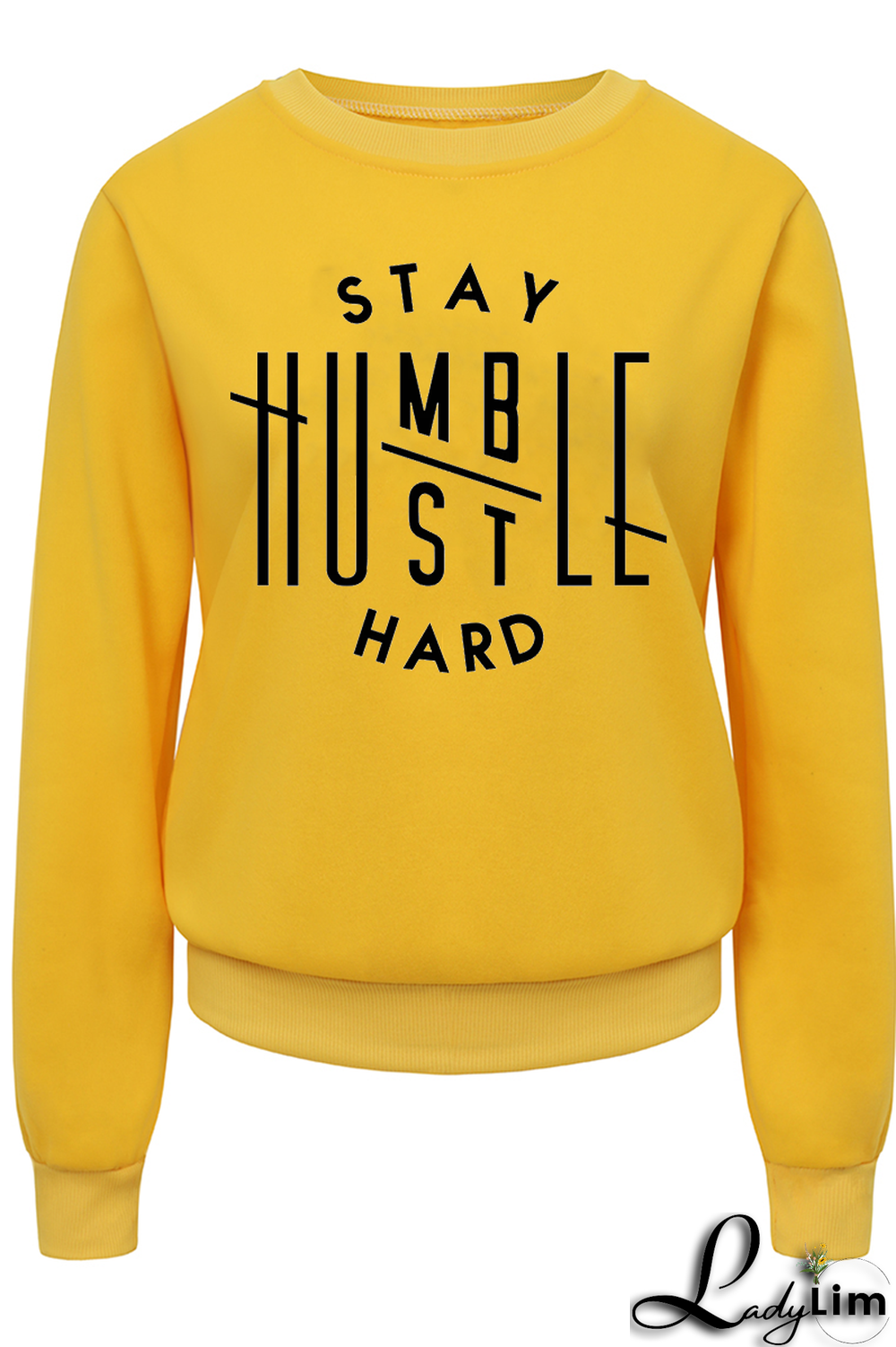 White Fashion Casual Print Split Joint Letter O Neck Tops